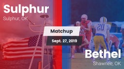 Matchup: Sulphur vs. Bethel  2019