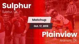 Matchup: Sulphur vs. Plainview  2019
