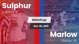 Matchup: Sulphur vs. Marlow  2019