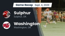 Recap: Sulphur  vs. Washington  2020