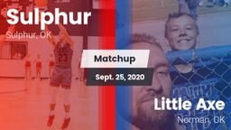 Matchup: Sulphur vs. Little Axe  2020