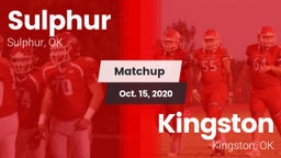 Matchup: Sulphur vs. Kingston  2020