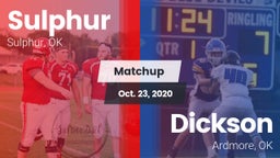 Matchup: Sulphur vs. Dickson  2020