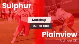 Matchup: Sulphur vs. Plainview  2020