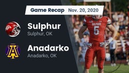 Recap: Sulphur  vs. Anadarko  2020