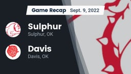 Recap: Sulphur  vs. Davis  2022