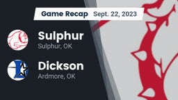 Recap: Sulphur  vs. Dickson  2023