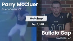 Matchup: Parry McCluer vs. Buffalo Gap  2017