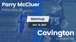 Matchup: Parry McCluer vs. Covington  2017