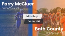 Matchup: Parry McCluer vs. Bath County  2017