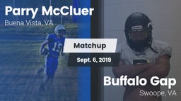 Matchup: Parry McCluer vs. Buffalo Gap  2019