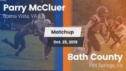 Matchup: Parry McCluer vs. Bath County  2019