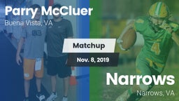 Matchup: Parry McCluer vs. Narrows  2019