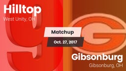 Matchup: Hilltop vs. Gibsonburg  2017