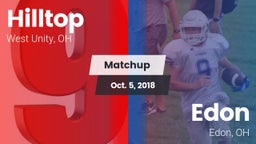 Matchup: Hilltop vs. Edon  2018