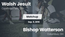 Matchup: Walsh Jesuit vs. Bishop Watterson  2016
