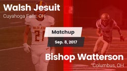 Matchup: Walsh Jesuit vs. Bishop Watterson  2017