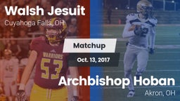 Matchup: Walsh Jesuit vs. Archbishop Hoban  2017