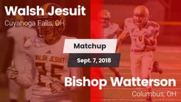 Matchup: Walsh Jesuit vs. Bishop Watterson  2018