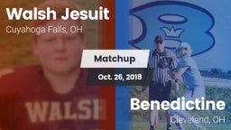Matchup: Walsh Jesuit vs. Benedictine  2018
