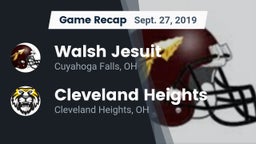 Recap: Walsh Jesuit  vs. Cleveland Heights  2019