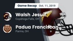 Recap: Walsh Jesuit  vs. Padua Franciscan  2019