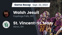 Recap: Walsh Jesuit  vs. St. Vincent-St. Mary  2023
