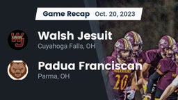 Recap: Walsh Jesuit  vs. Padua Franciscan  2023