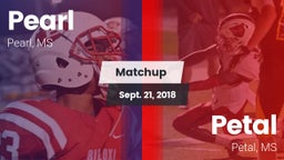 Matchup: Pearl  vs. Petal  2018