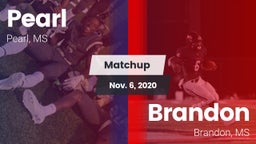 Matchup: Pearl  vs. Brandon  2020