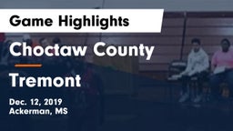 Choctaw County  vs Tremont Game Highlights - Dec. 12, 2019