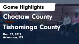 Choctaw County  vs Tishomingo County  Game Highlights - Dec. 27, 2019