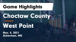 Choctaw County  vs West Point  Game Highlights - Nov. 4, 2021