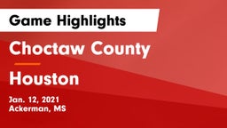 Choctaw County  vs Houston  Game Highlights - Jan. 12, 2021