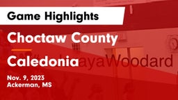Choctaw County  vs Caledonia  Game Highlights - Nov. 9, 2023