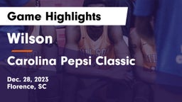Wilson  vs Carolina Pepsi Classic Game Highlights - Dec. 28, 2023