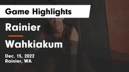 Rainier  vs Wahkiakum  Game Highlights - Dec. 15, 2022
