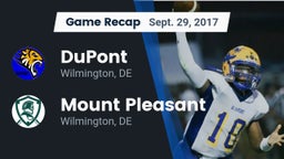 Recap: DuPont  vs. Mount Pleasant  2017