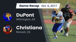 Recap: DuPont  vs. Christiana  2017
