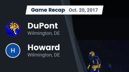 Recap: DuPont  vs. Howard  2017