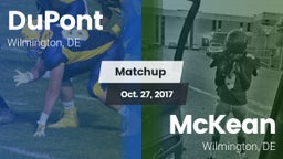 Matchup: DuPont vs. McKean  2017