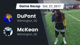 Recap: DuPont  vs. McKean  2017