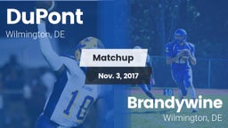 Matchup: DuPont vs. Brandywine  2017
