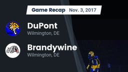 Recap: DuPont  vs. Brandywine  2017