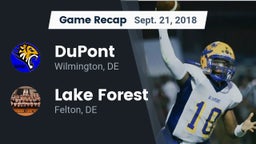 Recap: DuPont  vs. Lake Forest  2018