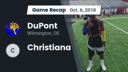 Recap: DuPont  vs. Christiana  2018