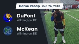 Recap: DuPont  vs. McKean  2018