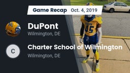 Recap: DuPont  vs. Charter School of Wilmington 2019