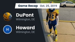 Recap: DuPont  vs. Howard  2019