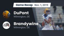 Recap: DuPont  vs. Brandywine  2019